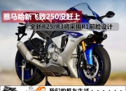 雅马哈新飞致250没赶上！全新R25/R3将采用R1前脸谱设计-雅马哈新款飞致250